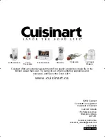 Preview for 8 page of Cuisinart WMB-2AC Instruction Booklet