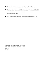 Preview for 19 page of cuisinecraft BF210 User Manual