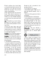 Preview for 12 page of Cuizimate RBSBLEND2GO Instruction Manual