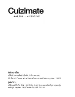 Preview for 16 page of Cuizimate RBSBLEND2GO Instruction Manual