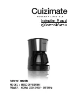 Cuizimate RBSCOFFEEMINI Instruction Manual preview