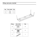 Preview for 2 page of Cult 5055999242967 Assembly & Care Instructions