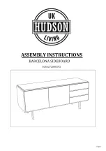 Preview for 1 page of Cult 5056272006542 Assembly Instructions