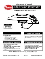 Preview for 1 page of Cumberland BJ-C-32-SPI Owner'S Manual