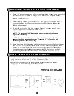 Preview for 3 page of Current Tools 453 Operating, Maintenance, Safety And Parts Manual