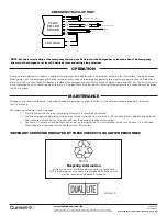 Preview for 4 page of Current Dual-Lite PLD10 Installation, Operation And Service Instructions