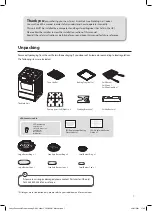 Preview for 7 page of Currys Essentials CFSG60W17 Instruction Manual