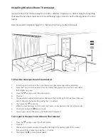 Preview for 12 page of Curv CF12060 Installation & Operating Instructions Manual