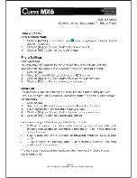 Preview for 15 page of Curve MX6 User Manual
