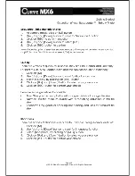 Preview for 16 page of Curve MX6 User Manual