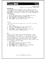 Preview for 17 page of Curve MX6 User Manual