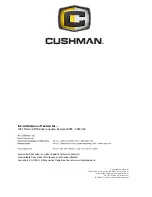 Preview for 70 page of Cushman 626501 Owner'S Manual