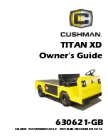 Cushman Titan XD Owner'S Manual preview