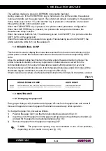 Preview for 20 page of Custom Audio Electronics KPM 216 H User Manual