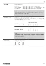 Preview for 39 page of Custom Audio Electronics Kube II User Manual