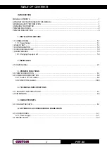 Preview for 5 page of Custom Audio Electronics PRT 80 User Manual