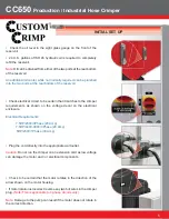 Preview for 5 page of Custom Crimp CC440 series Operator'S Manual