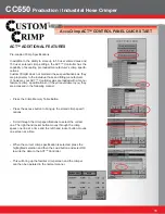 Preview for 16 page of Custom Crimp CC440 series Operator'S Manual