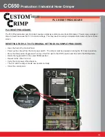 Preview for 19 page of Custom Crimp CC440 series Operator'S Manual