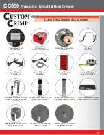 Preview for 21 page of Custom Crimp CC440 series Operator'S Manual