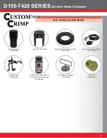 Preview for 21 page of Custom Crimp D105-T420 SERIES Operator'S Manual