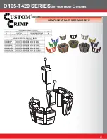 Preview for 24 page of Custom Crimp D105-T420 SERIES Operator'S Manual