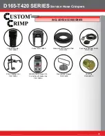 Preview for 22 page of CustomCrimp D165-T420 SERIES Operator'S Manual