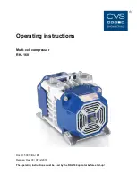 CVS RKL 160 Operating Instructions Manual preview