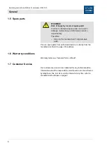 Preview for 8 page of CVS RKL 160 Operating Instructions Manual