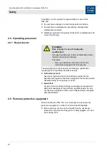 Preview for 10 page of CVS RKL 160 Operating Instructions Manual