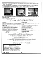 Preview for 6 page of CWR CARE 2000 Easy Setup Instructions