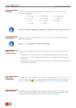 Preview for 14 page of CYBELEC CybTouch 8 User Manual