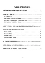 Preview for 3 page of Cyber Power CPD1200EO12LCD User Manual