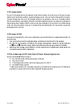 Preview for 12 page of Cyber Power CPSHB300ETR-IN User Manual