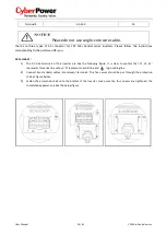 Preview for 25 page of Cyber Power CPSPV10000ETL User Manual