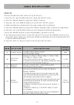 Preview for 20 page of Cyber Power OLS1000EA User Manual