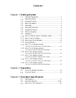 Preview for 2 page of Cyber View 1U D-117 Series User Manual