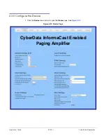 Preview for 53 page of CyberData InformaCast Enabled 011406 Operation Manual