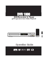 CyberHome CH-DVR 1600MU Operation Manual preview