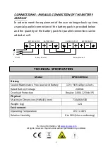 Preview for 7 page of CyberPower BPSE240V82A User Manual