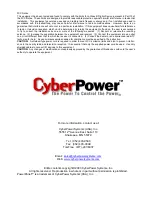 Preview for 17 page of CyberPower CPS725SL User Manual