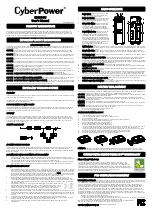 Preview for 1 page of CyberPower GX1500U User Manual