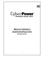 Preview for 25 page of CyberPower PR1000ELCDRT2U User Manual