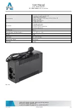 Preview for 3 page of CyberPower UT850E-FR/UPS User Manual