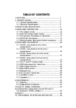 Preview for 3 page of CyberVisuell LDW-6093K Operation Manual