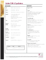 Preview for 2 page of Cyclades TS100 v2 Specifications