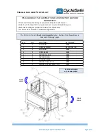 Preview for 6 page of CycleSafe PROPARK Installation And Assembly Instructions