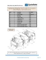 Preview for 7 page of CycleSafe PROPARK Installation And Assembly Instructions