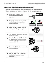 Preview for 63 page of Cygnus UW-TSR Operation Manual