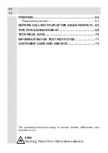 Preview for 39 page of Cylinda KF3185NVE User Manual